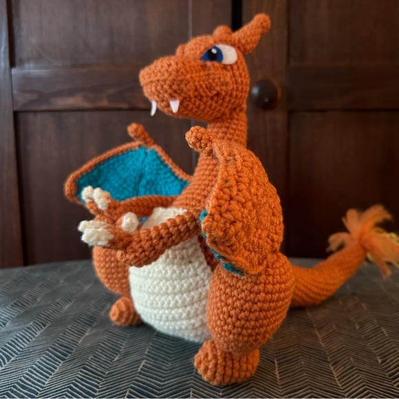 Handmade Crochet Charizard! - Picture 2 of 5
